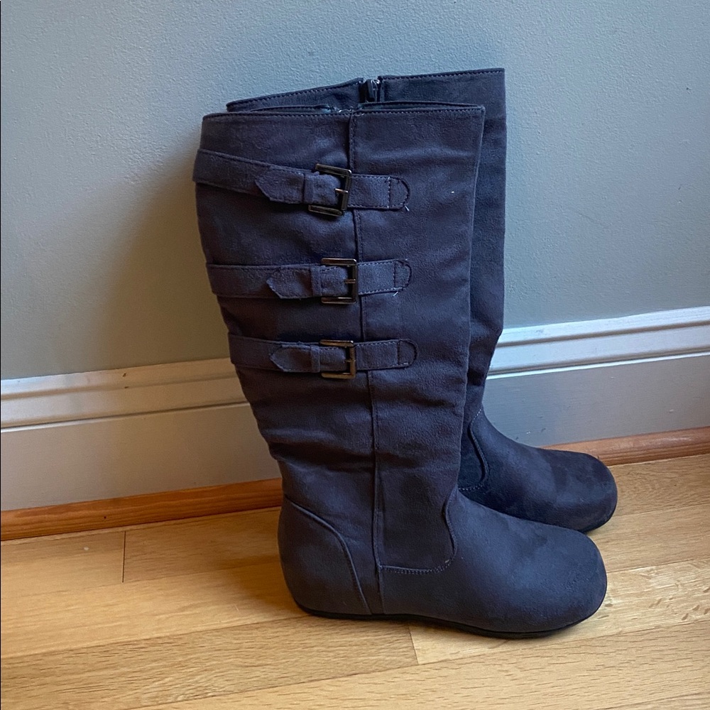 Wanted Sadler Grey Boots